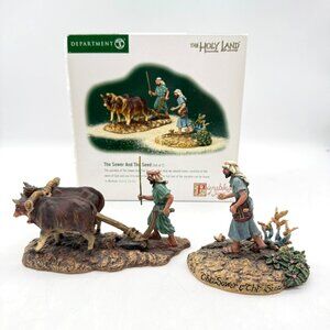 Dept 56 Holy Land Sower & Seed Set of 2 Figurines Parables of Jesus 59925 w/ Box
